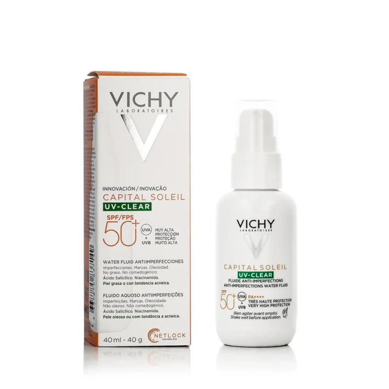 Capital Soleil UV-CLEAR Anti-urenheder Fluid SPF 50+ 40 ml