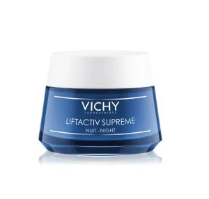 Vichy Liftactiv Supreme opstrammende og anti-rynke natcreme med løftende effekt