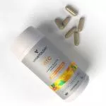 Vegetology C-vitamin 500mg og bioflavonoider til støtte for immunforsvaret, 60 kapsler