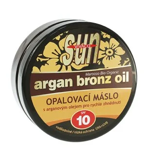 Vivaco SUN Argan Bronz Oil solsmør med økologisk arganolie SPF 10
