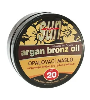 Vivaco SUN Argan Bronz Oil solsmør med økologisk arganolie SPF 20