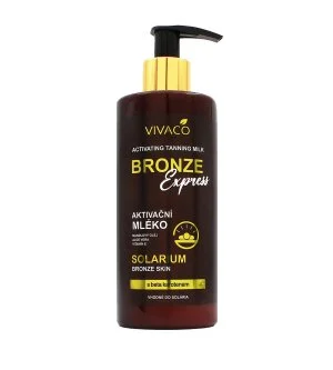 Vivaco Bronze Express aktiverende solmælk til solarium
