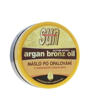 Vivaco SUN Argan Bronz Oil oplysende aftersun-smør med økologisk arganolie