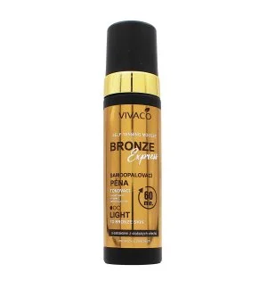Vivaco Bronze Express Light selvbrunende mousse