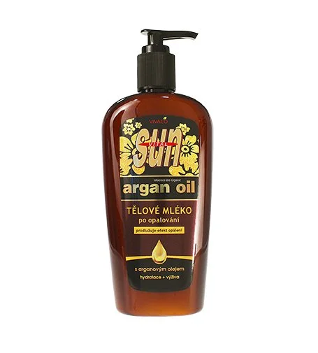 SUN Argan Oil aftersunlotion med økologisk arganolie 300 ml