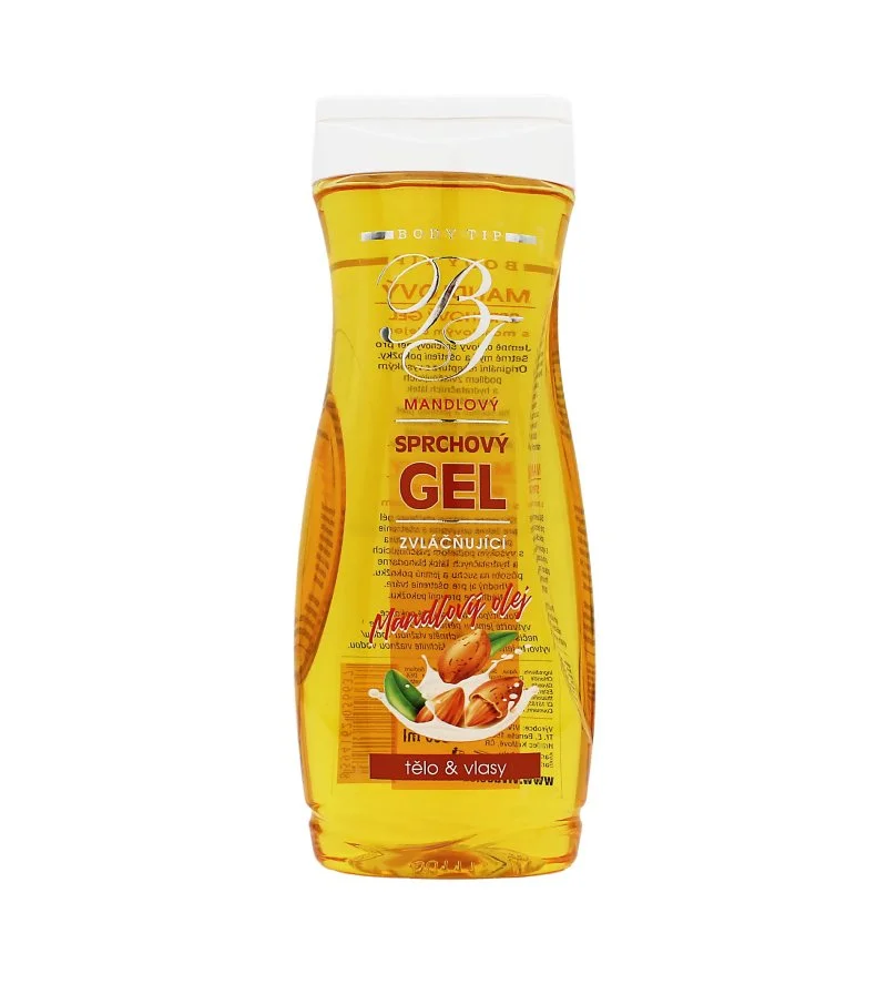 Body Tip blødgørende showergel med mandelolie 300 ml