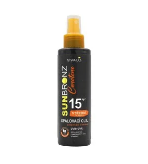 Vivaco Sun Bronz Carotene sololie SPF 15