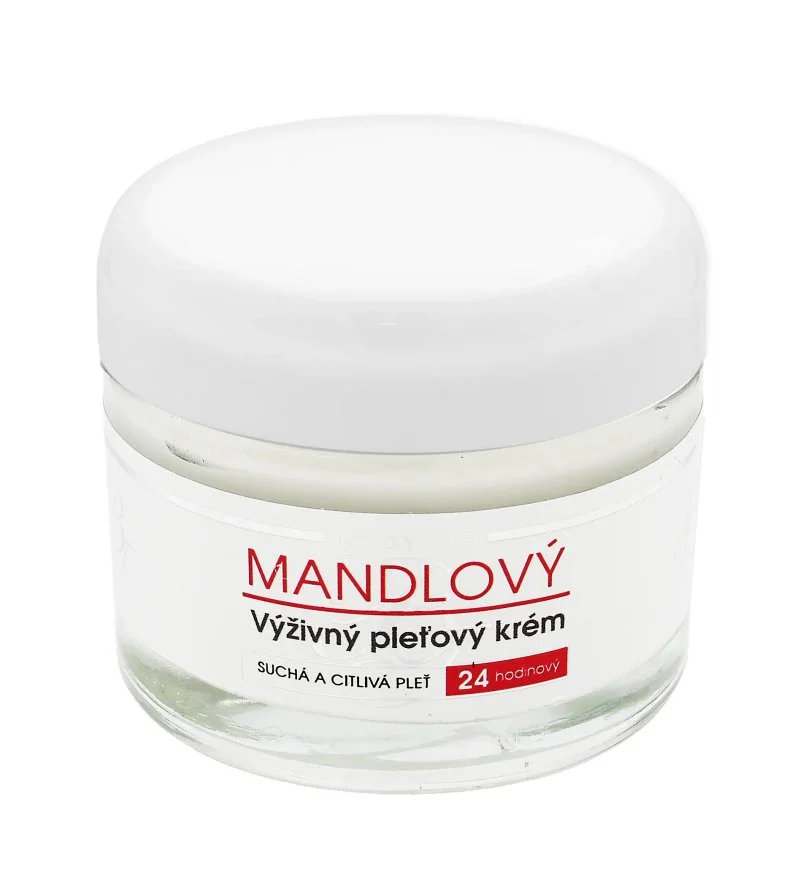Body Tip mandel nærende ansigtscreme til tør og sensitiv hud 50 ml