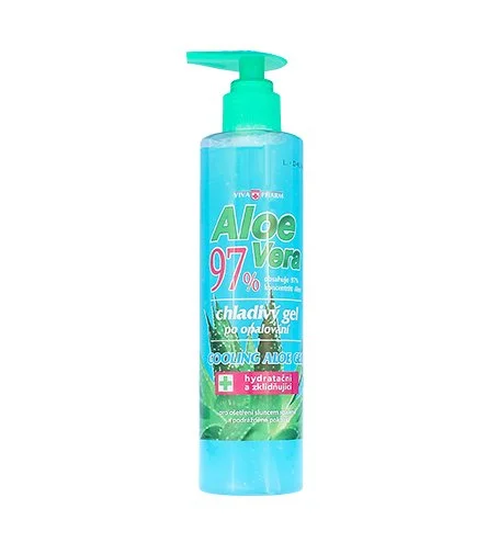 Aloe Vera 97% kølende aftersun gel 250 ml