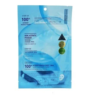 VT Cosmetics Hydrop Reedle Shot 100hL 2-trins maske, tofaset fugtgivende maske med mikronåleserum 33g+1,5g