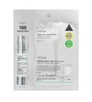 VT Cosmetics Reedle Shot 100 2 Step Mask opstrammende sheetmaske 1,5+25 g