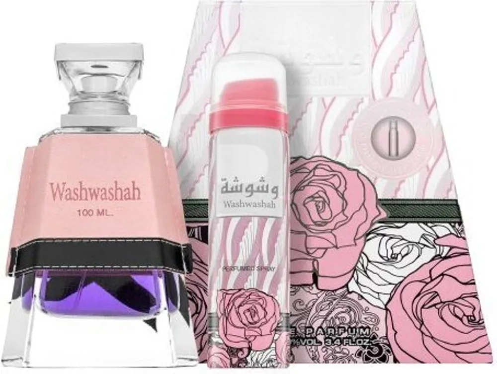 Washwashah 100 ml + DEO spray eau de parfum til kvinder 75 ml