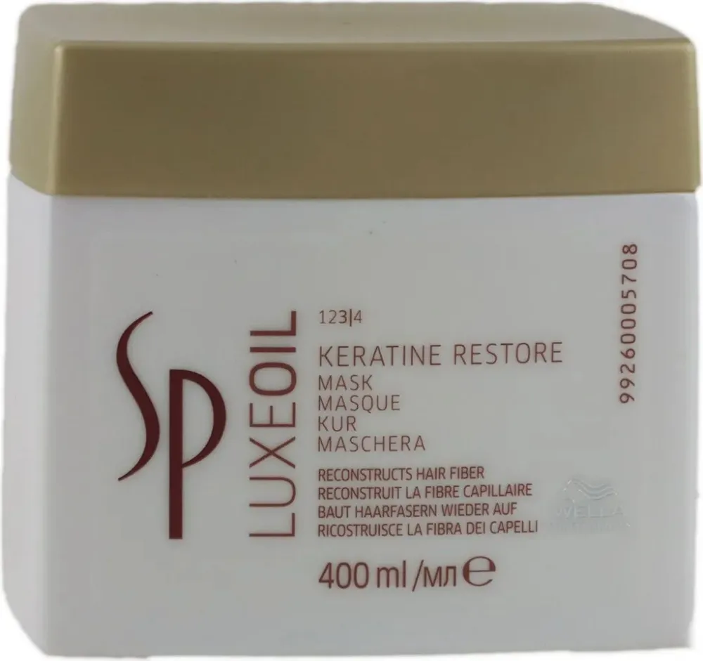 Professionals SP LuxeOil Keratin Restore Mask nærende hårmaske 400 ml