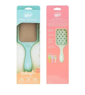 Wet Brush Paddle Detangler Feel Good hårbørste Ombre - Seafoam