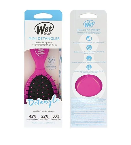 Mini Detangler hårbørste Pink