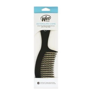 Wet Brush Detangling Comb hårkam Sort