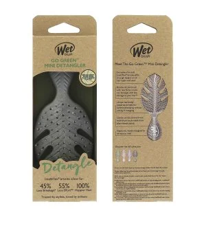 Wet Brush Go Green Mini Detangler hårbørste Grey