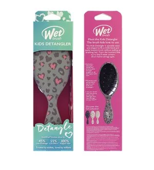 Wet Brush Kids Detangler hårbørste Leopard