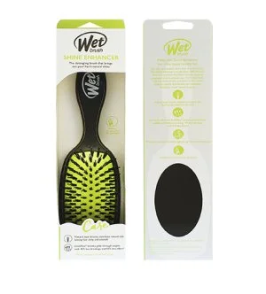 Wet Brush Shine Enhancer hårbørste Sort