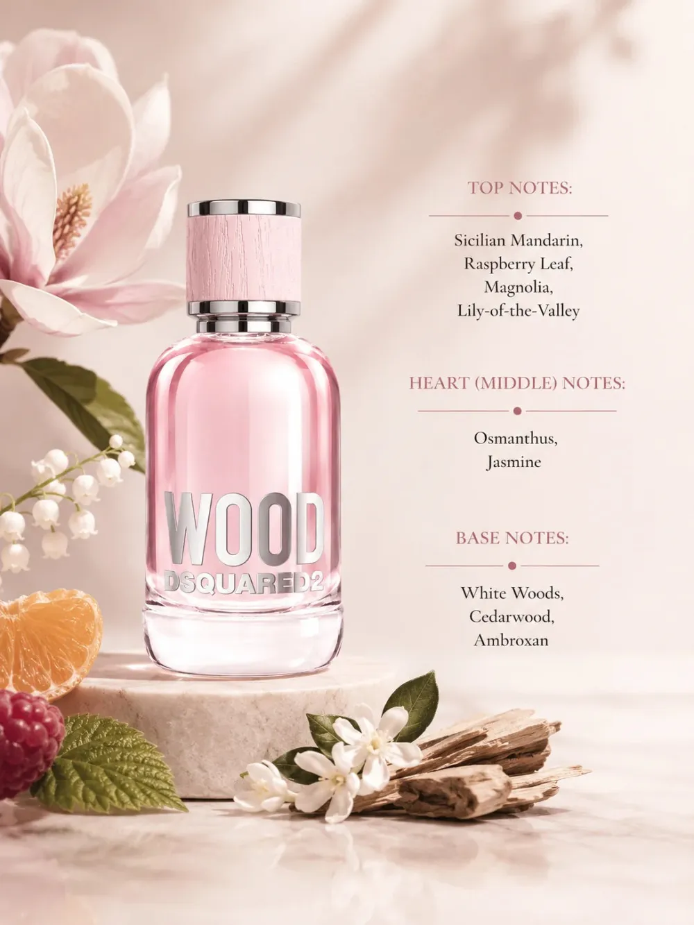 Wood for Her eau de toilette til kvinder 30 ml
