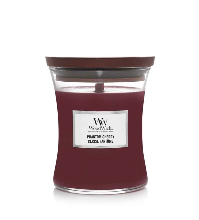 Phantom Cherry duftlys med trævæge 275 g