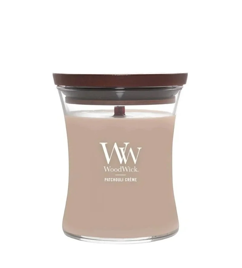 Patchouli Créme duftlys med trævæge 275 g