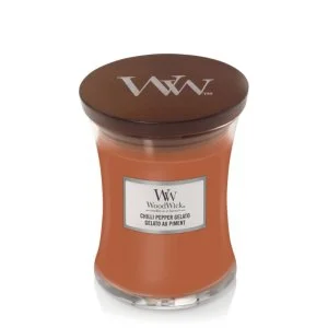 WoodWick Chilli Pepper Gelato duftlys med trævæge 275 g