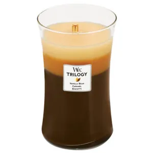 WoodWick Café Sweets duftlys med trævæge 609,5 g