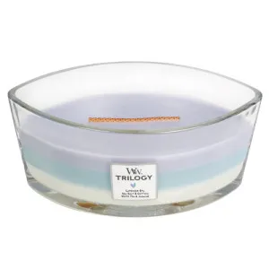 WoodWick Calming Retreat duftlys med trævæge 453,6 g