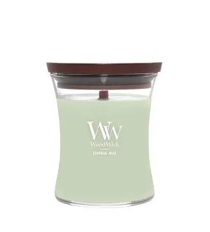WoodWick Ethereal Haze duftlys med trævæge 275 g