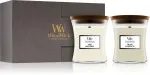 Fireside, Linen gaveæske WoodWick Fireside, Linen dárková sada