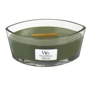 WoodWick Frasier Fir duftlys med trævæge 453,6 g