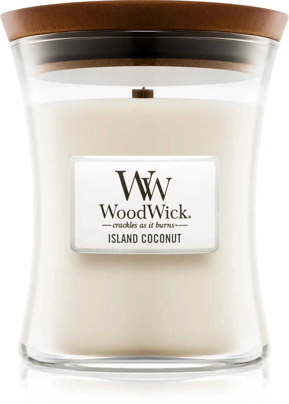 Island Coconut duftlys med trævæge 609,5 g