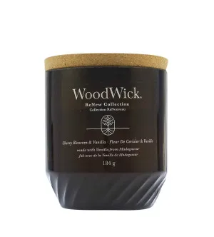 WoodWick ReNew Cherry Blossom & Vanilla lys medium 184 g