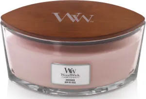 WoodWick Rosewood duftlys med trævæge 453,6 g