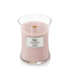 WoodWick Rosewood duftlys med trævæge til mænd