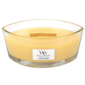 WoodWick Seaside Mimosa duftlys med trævæge 453,6 g