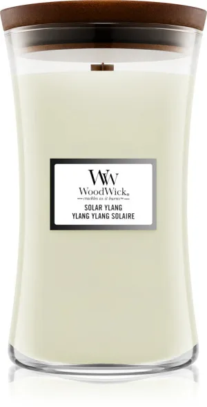 WoodWick Solar Ylang duftlys med trævæge 609,5 g