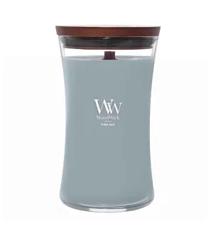 WoodWick Terra Haze duftlys med trævæge unisex