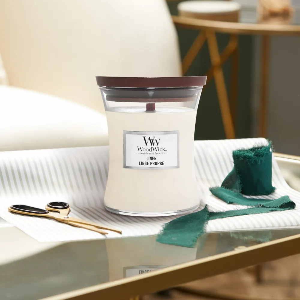 Vanilla Bean duftlys med trævæge 275 g