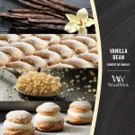 Vanilla Bean duftlys med trævæge 275 g