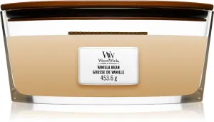 WoodWick Vanilla Bean duftlys med trævæge 453,6 g