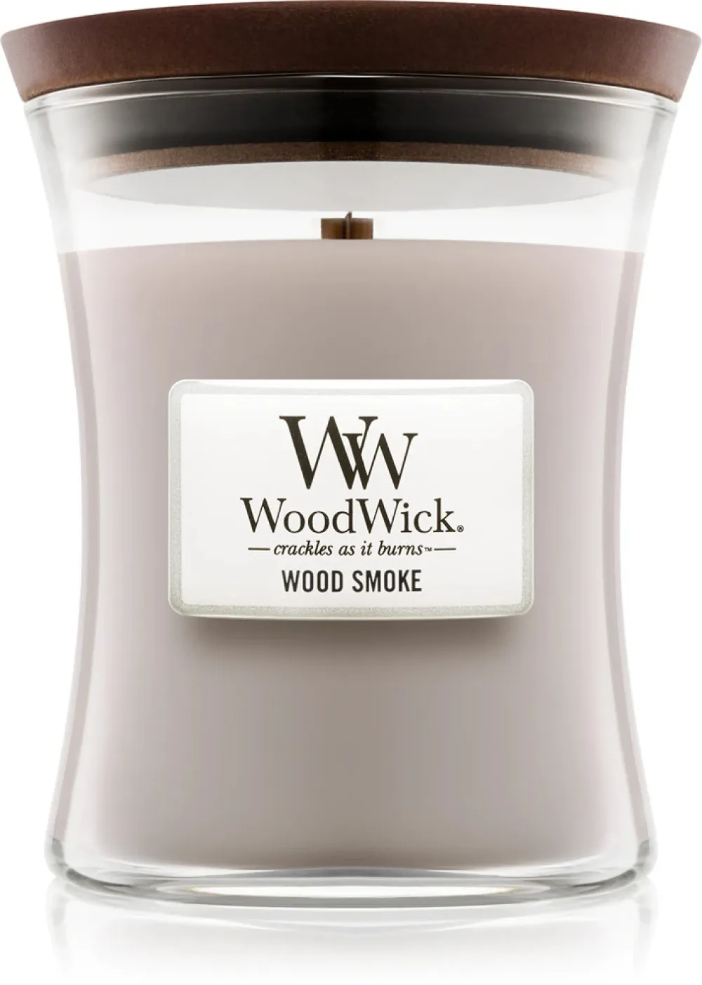 Wood Smoke duftlys med trævæge 275 g