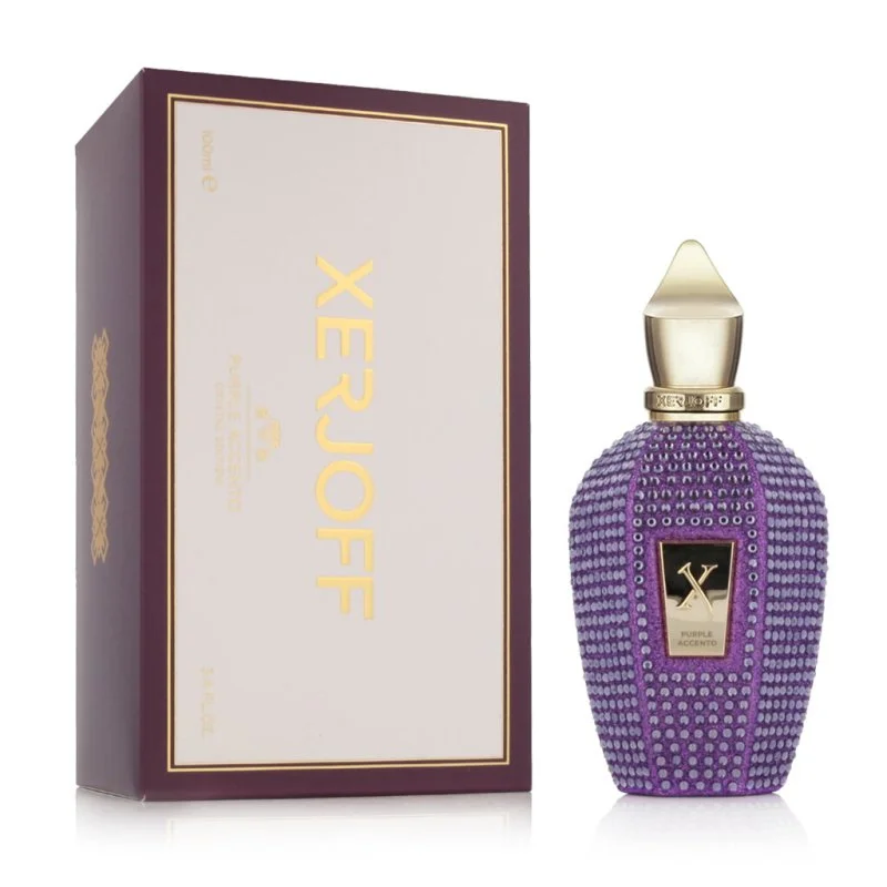 " V " Purple Accento Crystal Edition parfumevand unisex 100 ml