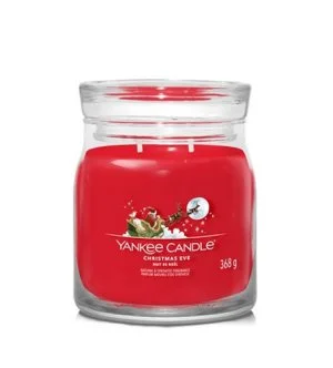 Yankee Candle Christmas Eve Signature mellemstort duftlys 368 g