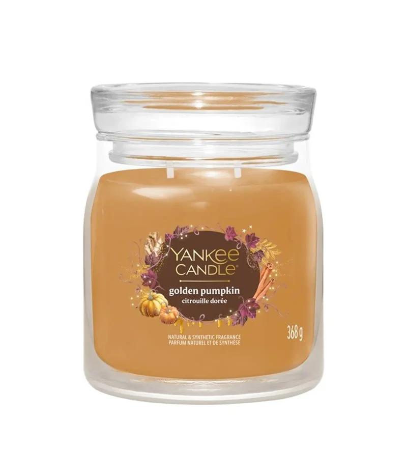 Pumpkin Cinnamon Swirl Signature duftlys mellem 368 g