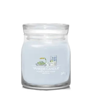 Yankee Candle A Calm & Quiet Place signatur duftlys medium 368 g