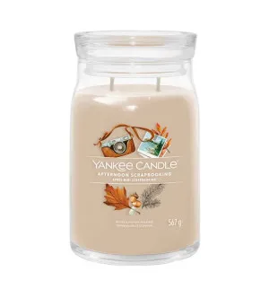 Yankee Candle Afternoon Scrapbooking signature stearinlys stor 567 g