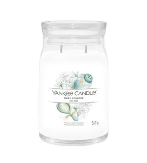 Yankee Candle Baby Powder signature lys stor 567 g