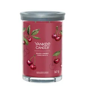 Yankee Candle Black Cherry signature tumbler stor 567 g